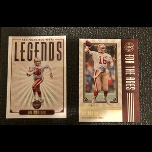 Joe Montana Legacy Football Cards